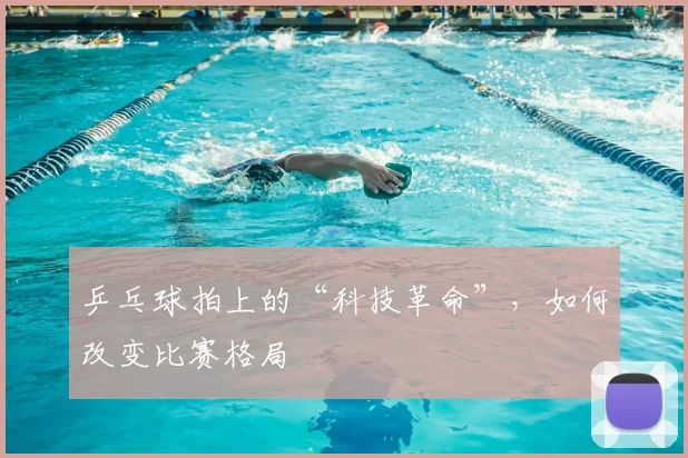 乒乓球拍上的“科技革命”，如何改变比赛格局